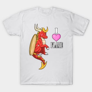 I Love Flame T-Shirt